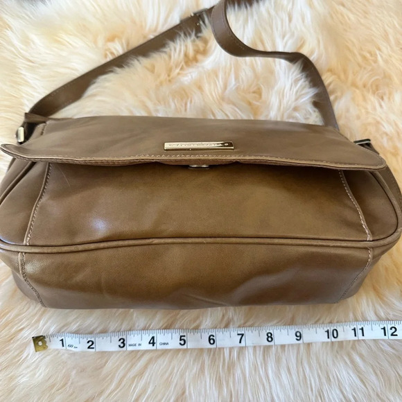 Vintage Liz Claiborne Brown Crossbody Bag - Picture 4 of 16